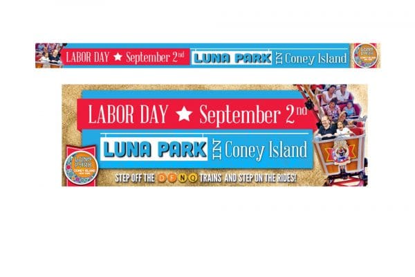Coney Island/Luna Park Digital Design
