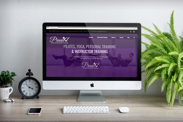 Prana Pilates & Personal Training Institute Website