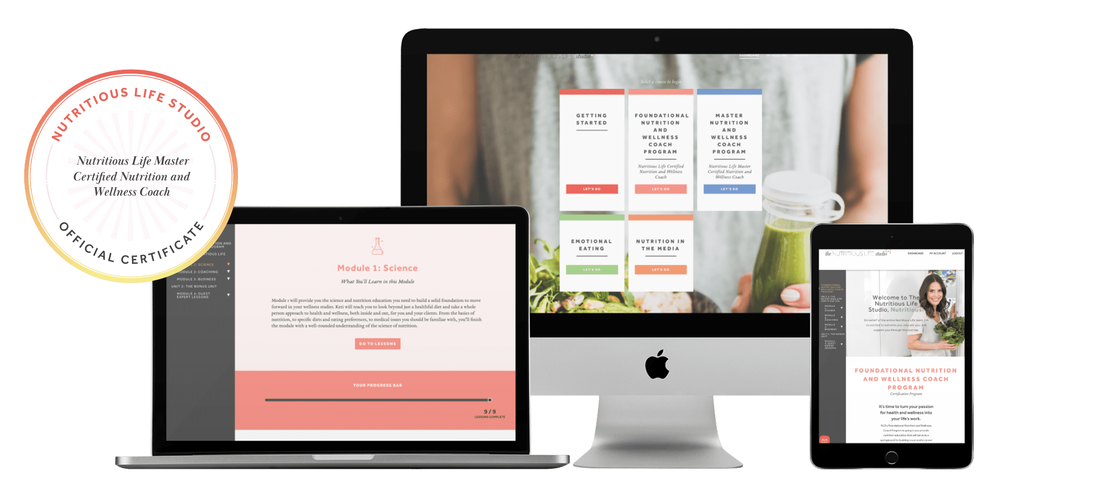 Nutritious Life - Brand strategy and web design by MOKA Creative